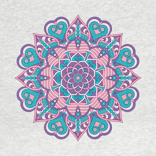 Colorful Mandala, mandala-design, mandala-art, geometric, abstract, mandala and spirituality, colorful, rainbow, mandala pattern, mandala flower patterns, Flower Mandala ,Spirituality by Utopia Shop